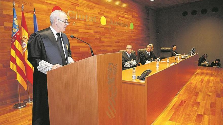 La Fiscalía de Castellón reclama más medios materiales y personal