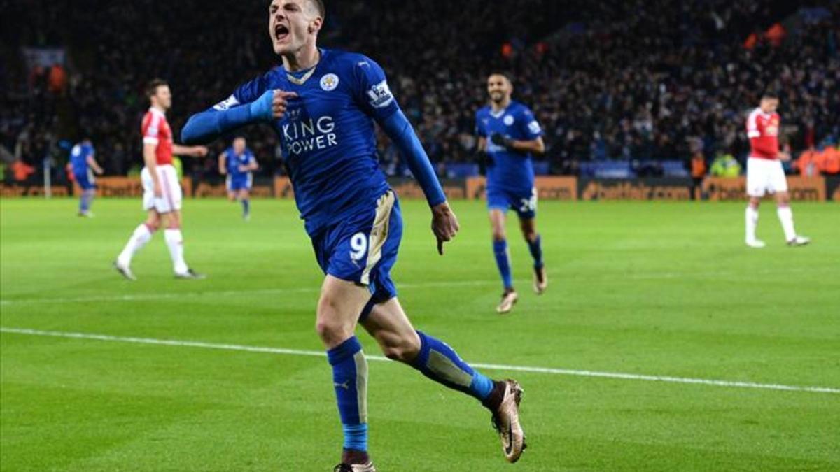 Jamie Vardy dio un 'zarpazo' a Harry Kane a través de las redes sociales