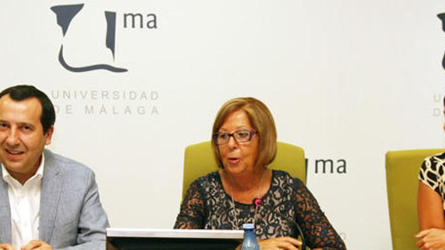 José Luis Ruiz Espejo, Adelaida de la Calle y Marta Rueda.