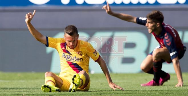 Las imágenes del partido entre  el Osasuna y el FC Barcelona correspondiente a la jornada 3 de LaLiga Santander disputado en el estadio El Sadar, Pamplona.