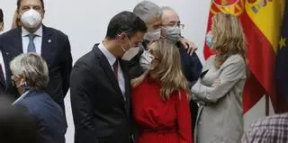 Sánchez y Díaz cerraron el pacto de la reforma laboral antes de la cita con Calviño