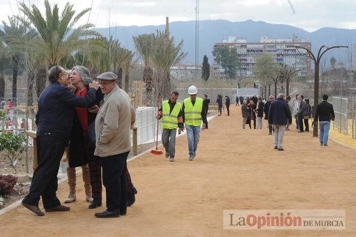 Alameda del Malecón: el entorno urbano del Segura estrena nuevo espacio verde