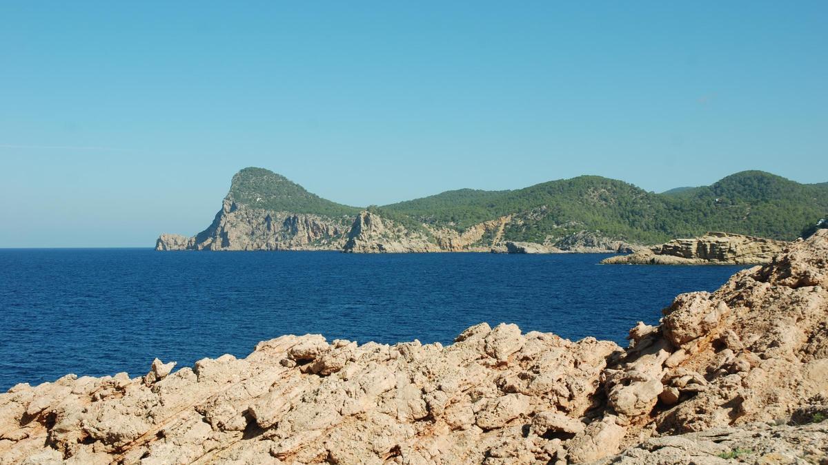 Zona de Cap Negre, donde se ubica la casa okupada.