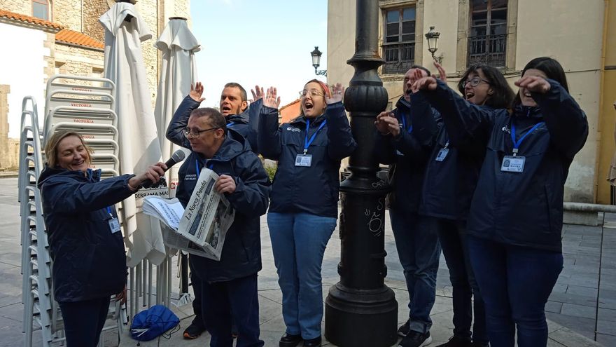 Avilés, capital de la inclusión: así fue la visita turística guiada por &quot;Rey Pelayo&quot;