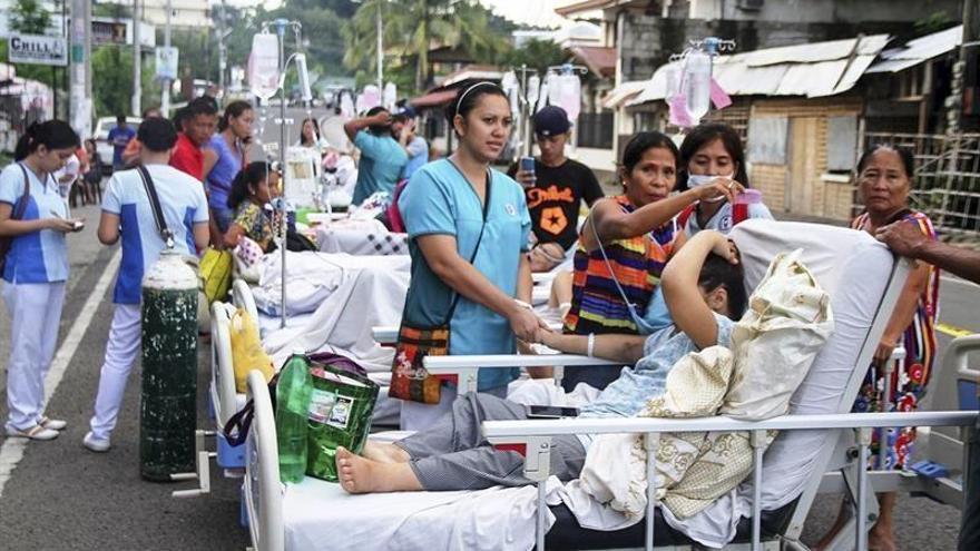 Dos muertos tras un terremoto de magnitud 5,1 en el centro de Filipinas