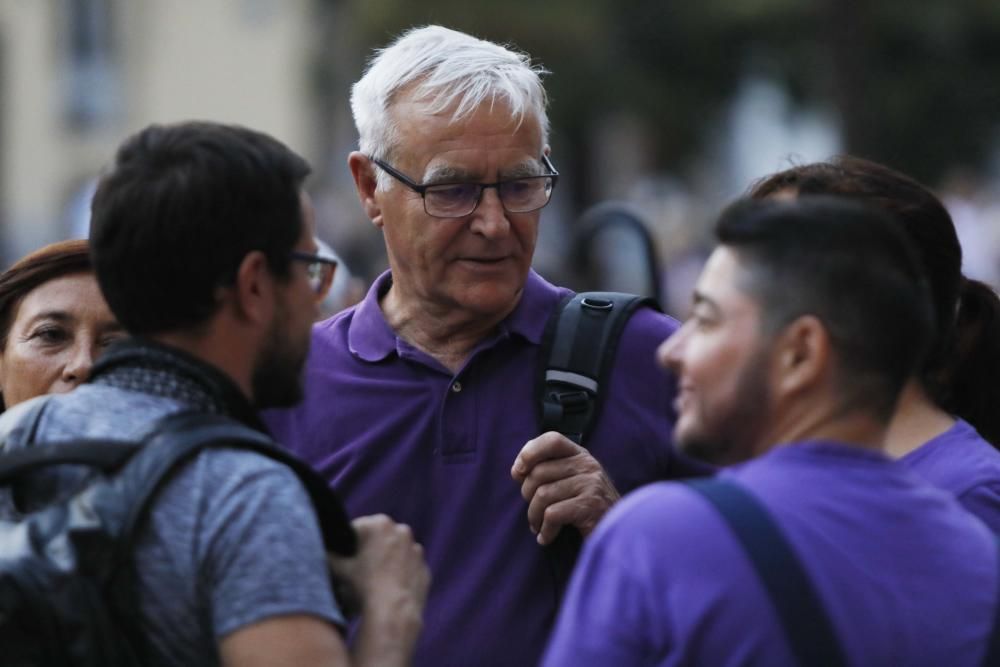 Manifestación en València por la emergencia feminista contra el maltrato