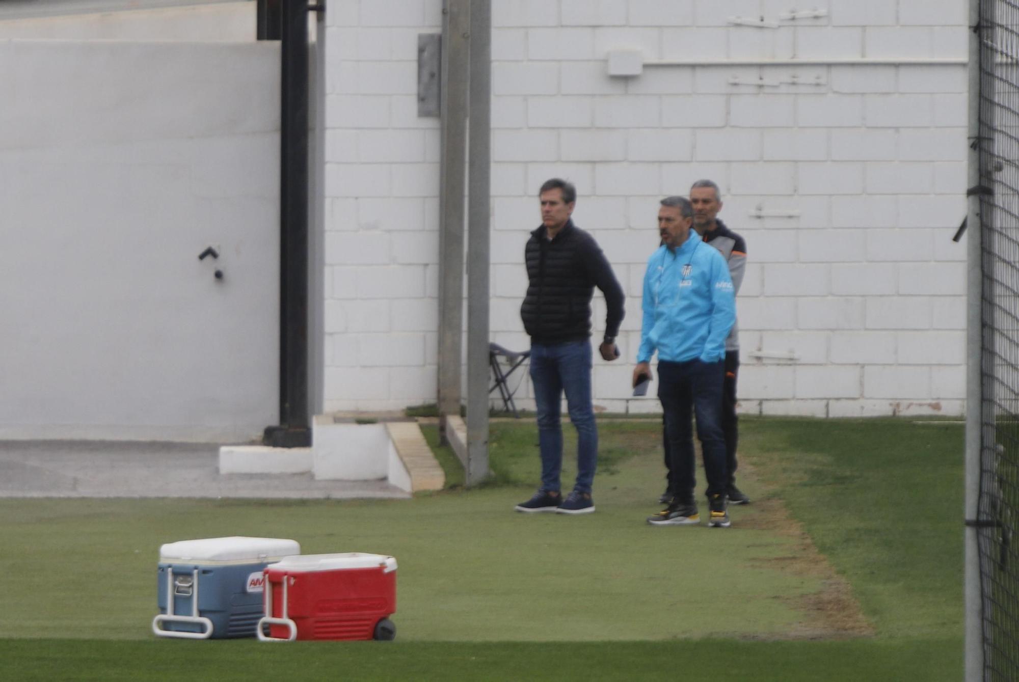 El Valencia CF se prepara para el partido de mañana frente al Cádiz