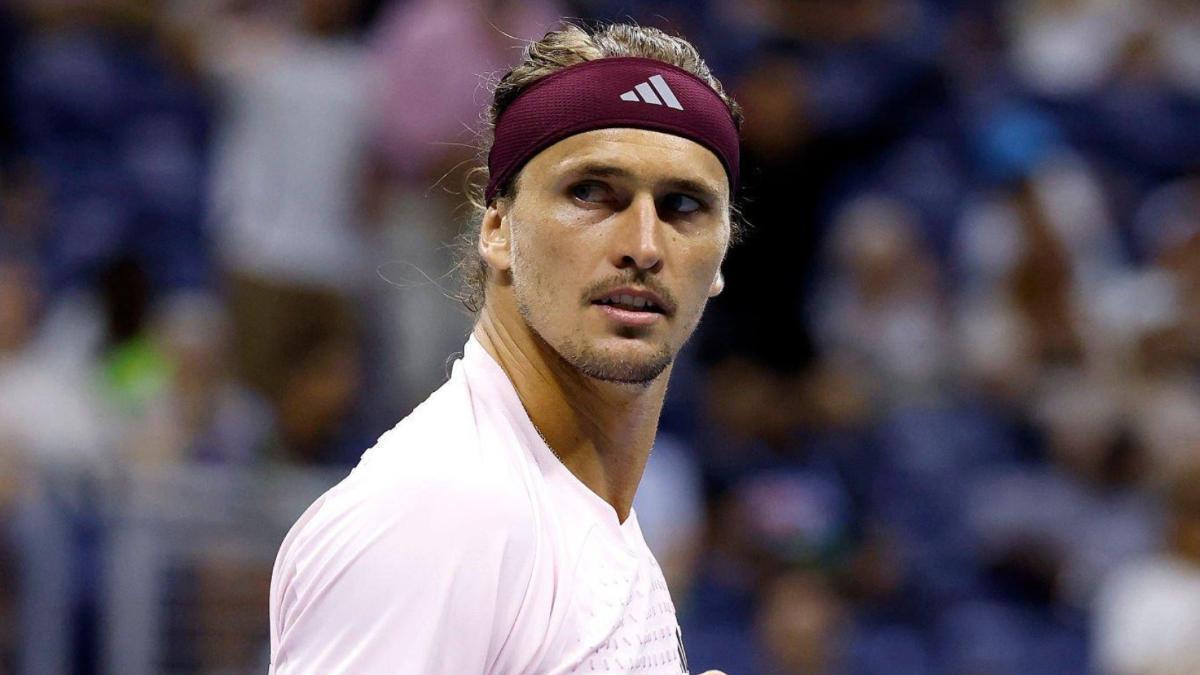 Alexander Zverev en el US Open