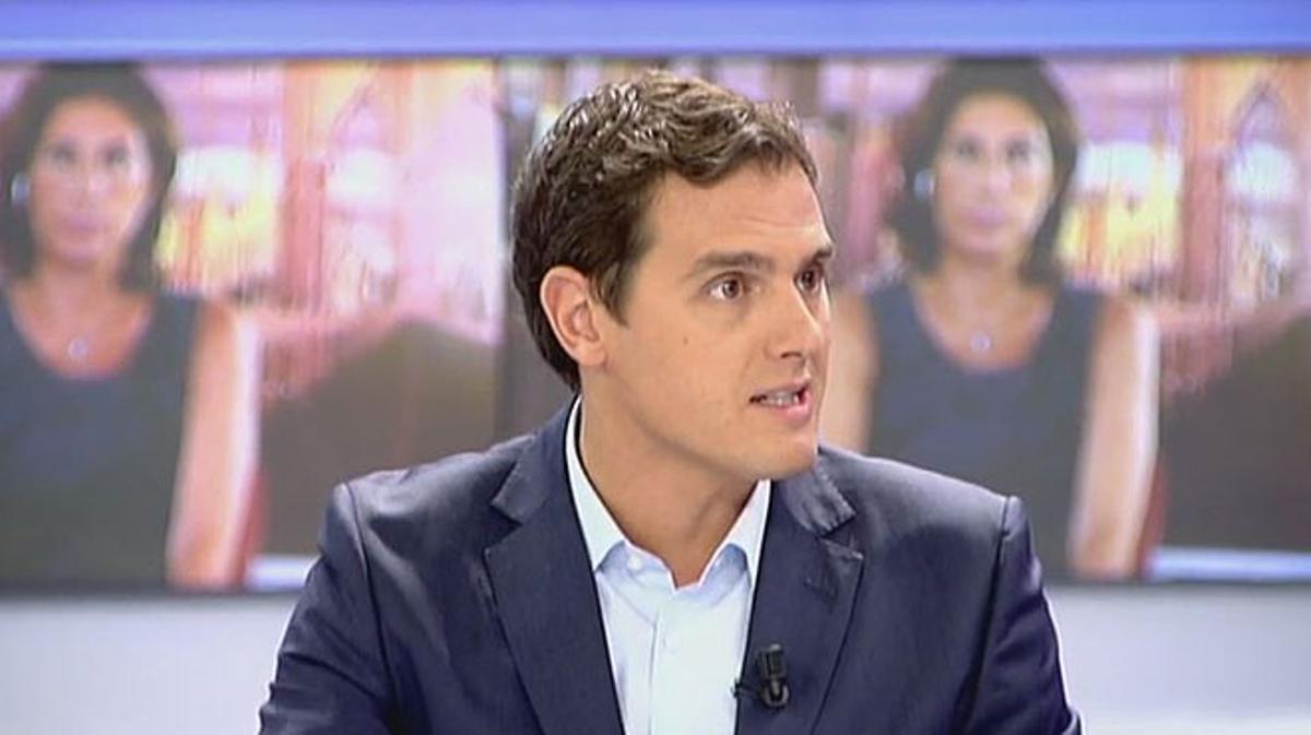 Albert Rivera, de Ciutadans, assegura a ’El programa de Ana Rosa’: Si amb 32 escons hem aconseguit que el PP firmés polítiques socials, amb 85, més.