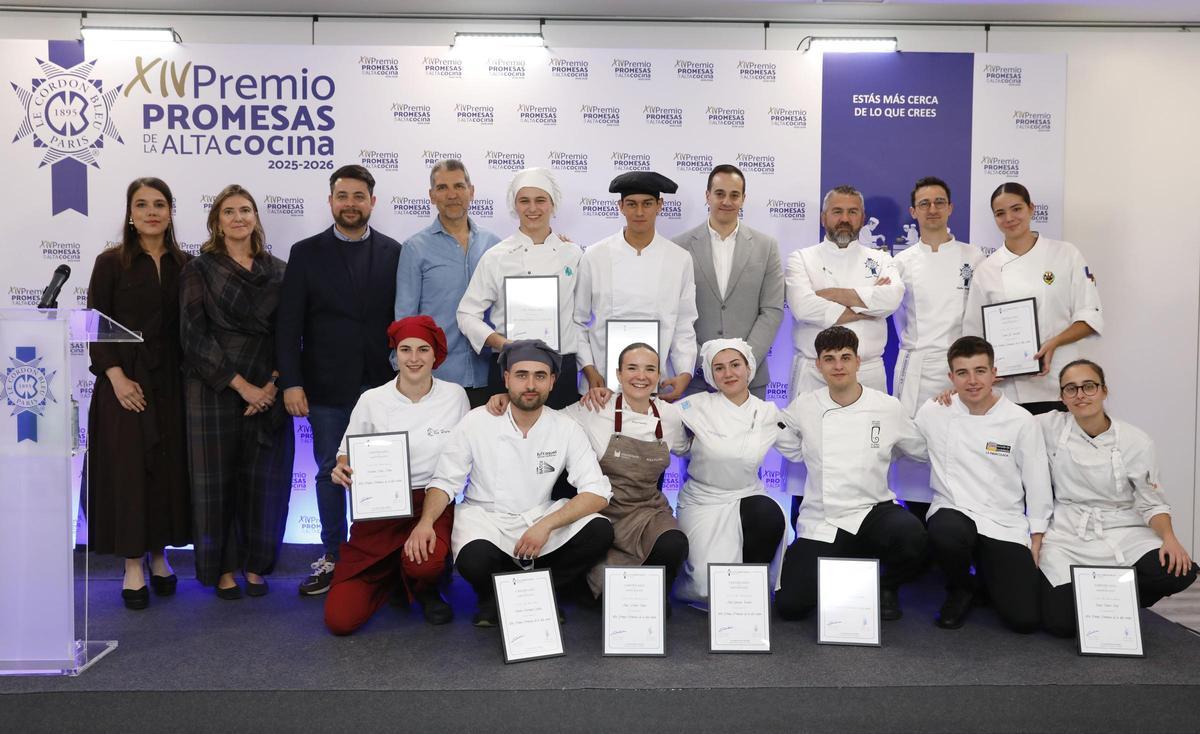 Finalsitas del Premio Promesas de alta cocina de 2026