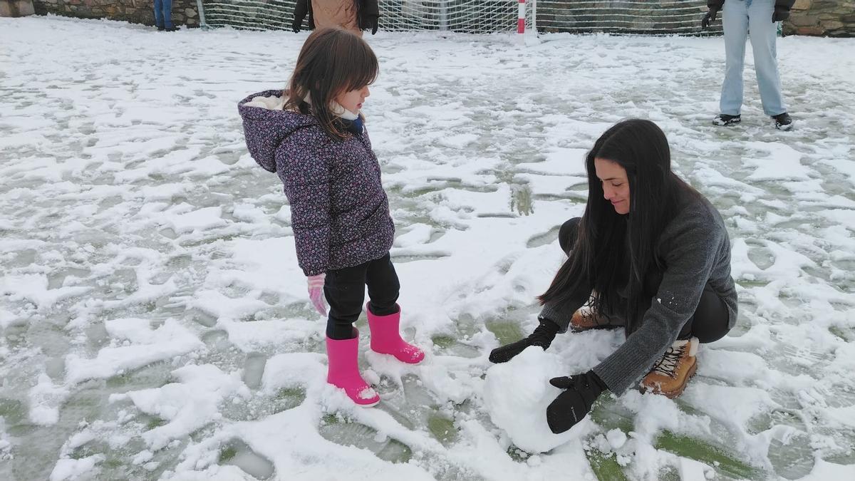 Primeras nevadas en Sanabria