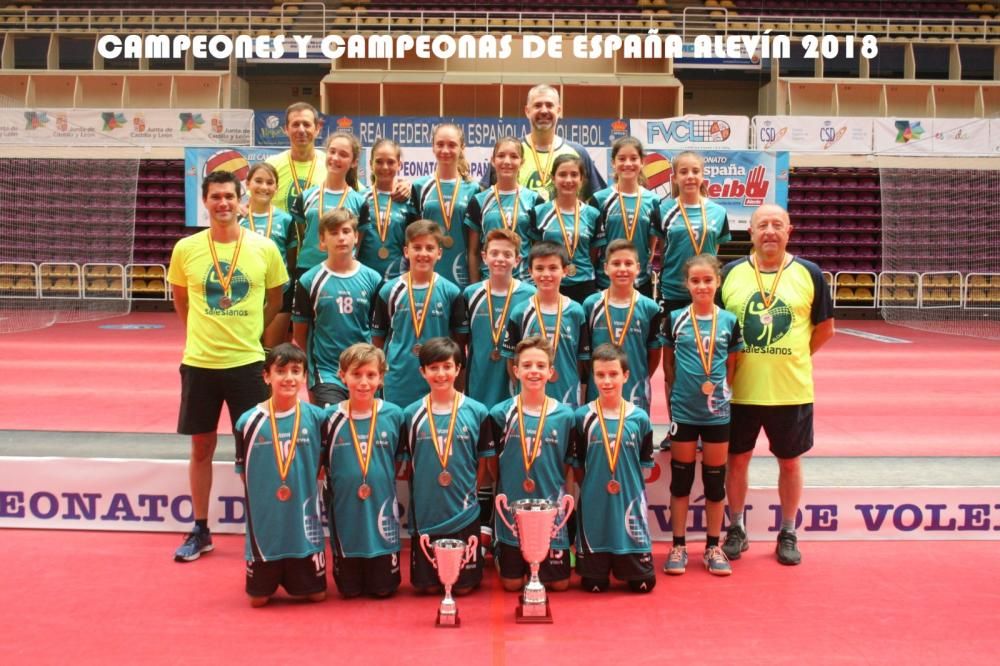 Campeonas y campeones de España Alevín