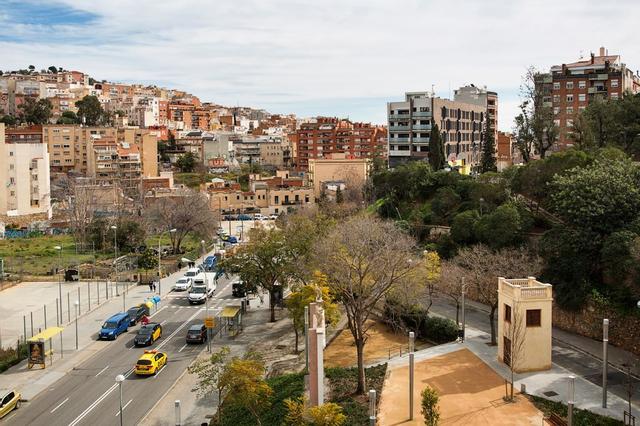 Vista de la avenida de Vallcarca.