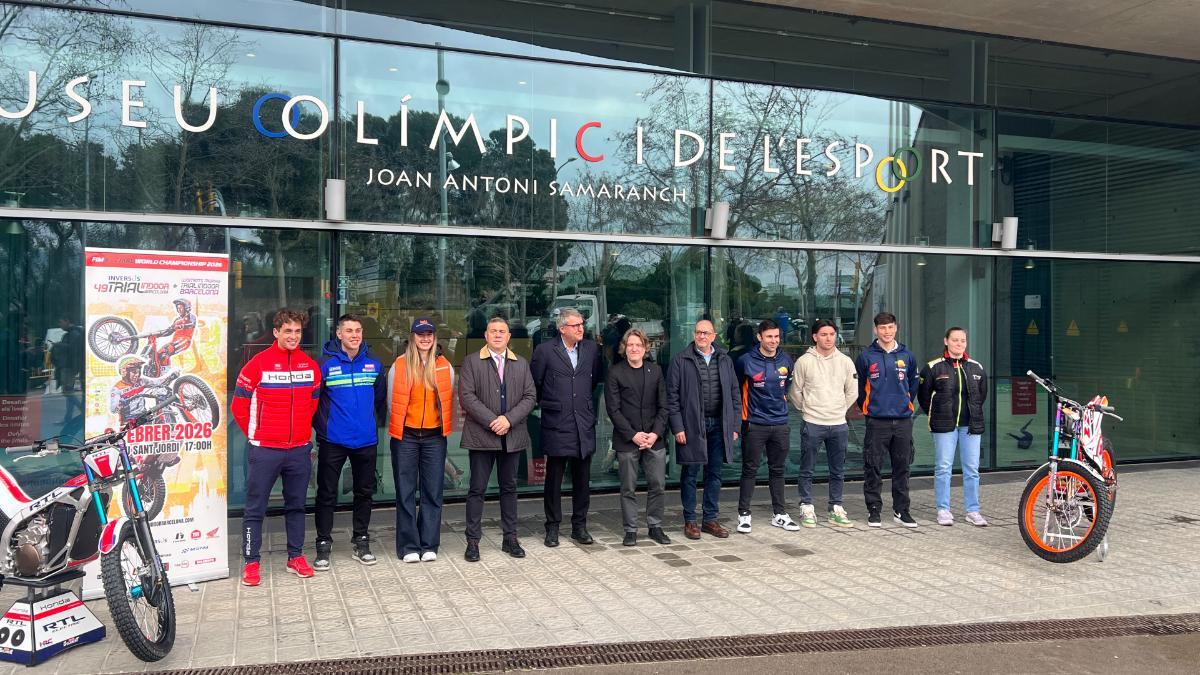 El Trial Indoor de Barcelona se presentó este miércoles en el Museu Olímpic de l'Esport