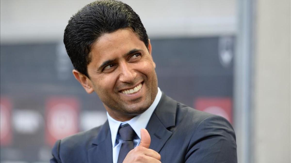 Nasser al Khelaifi, presidente del PSG, deberá negociar con Bartomeu