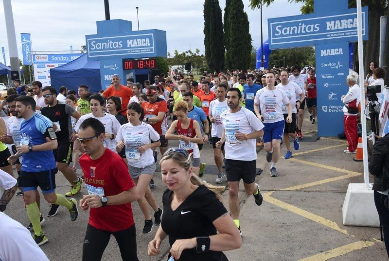 Carrera "Sanitas Marca Running Series" en Zaragoza