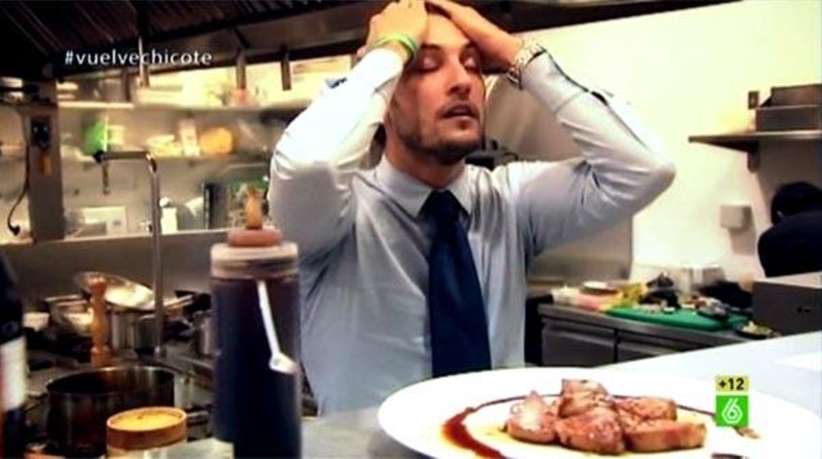 Alberto Chicote, a ’Pesadilla en la cocina’ (La Sexta).