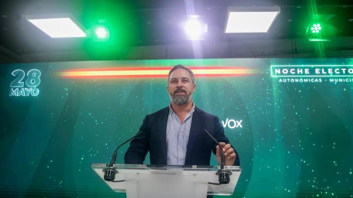 Santiago Abascal: "Vox no hará regalos"