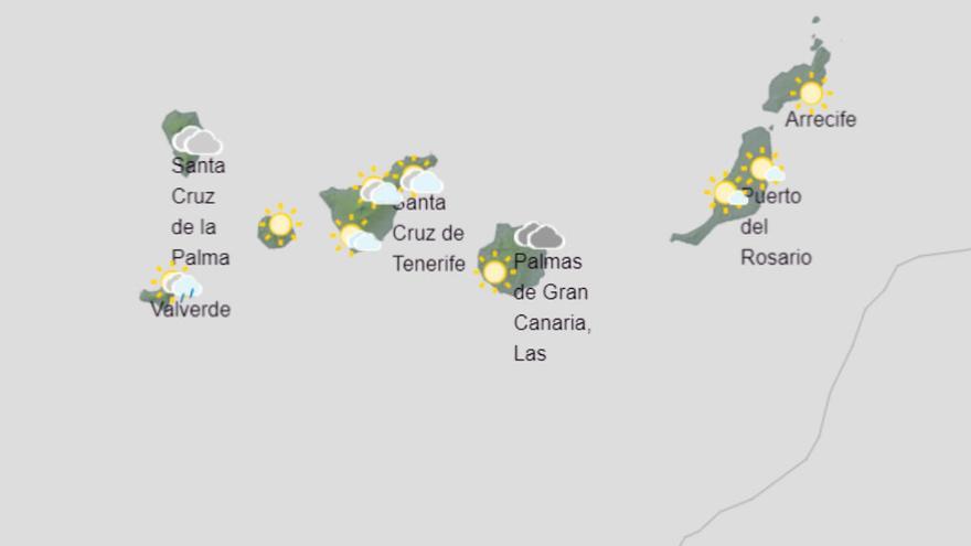 Pronostico de la Aemet para este viernes.