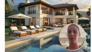 Una villa de lujo y la cara de Cynthia Ferrándiz