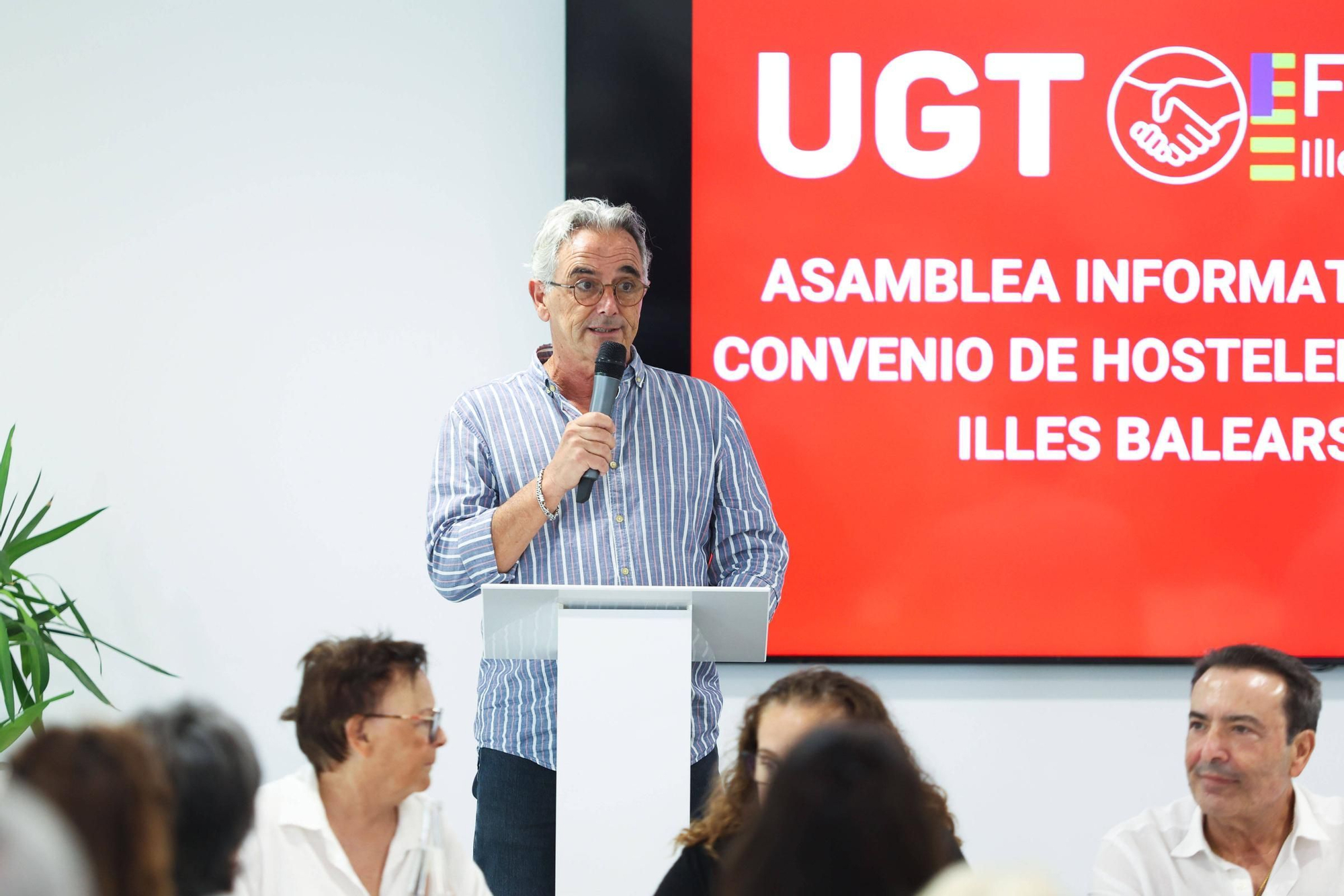Aquí están todas las imágenes de la asamblea de UGT