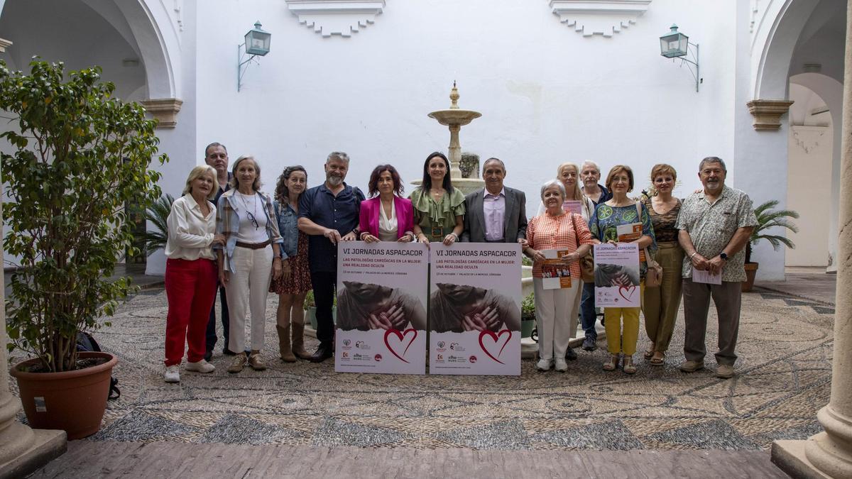 Presentación de las sextas jornadas de Aspacacor, que acogerá la Diputación el 15 de octubre.