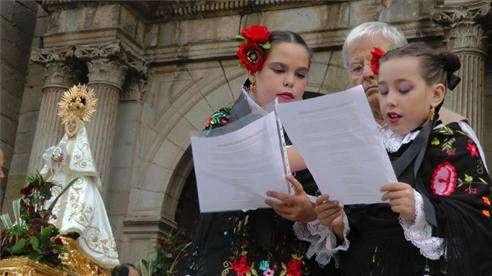 Ofrenda a la Virgen de las Cruces de Don Benito