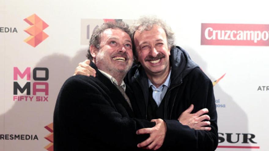 Pablo Carbonell y Eduardo Blanco en la presentación del Festival.