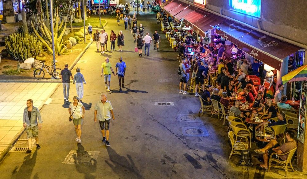 Ruta del ocio nocturno en el Sur de Gran Canaria