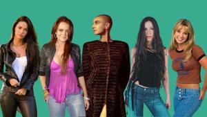 De izquierda a derecha, Megan Fox, Lindsay Lohan, Sinéad O’Connor, Alannis Morissette y Briney Spears.