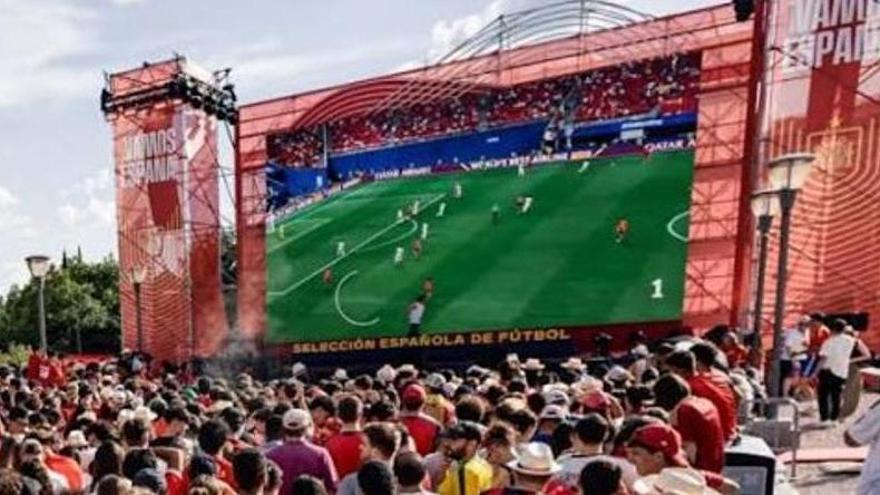 Se busca ubicación alternativa a la Alameda de Pontevedra para la pantalla gigante de la final del Mundial de fútbol del domingo