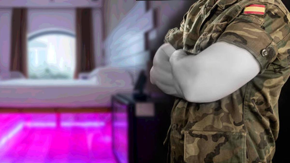 El militar, que no tiene antecedentes, retuvo a la mujer en la habitación de un hotel de la calle Nuñez de Balboa.