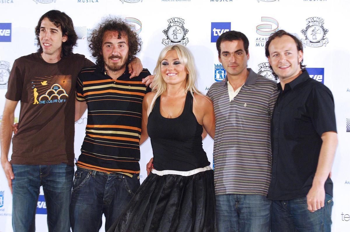 05/05/2006 La oreja de Van Gogh con Amaia Montero CULTURA JOSÉ OLIVA / EUROPA PRESS / CONTACTOPHOTO