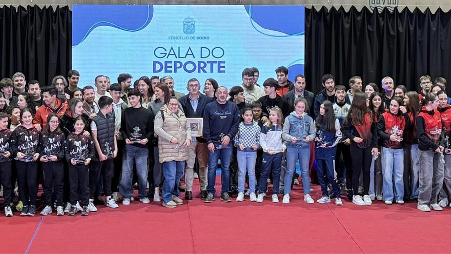 Boiro, Muros, Outes e Carballo soben ao podio os seus mellores activos no eido do deporte