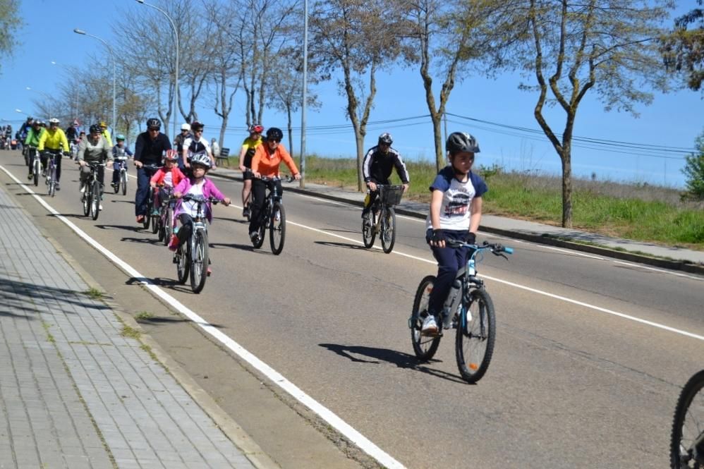 El Día de la Bici en Benavente, en imágenes