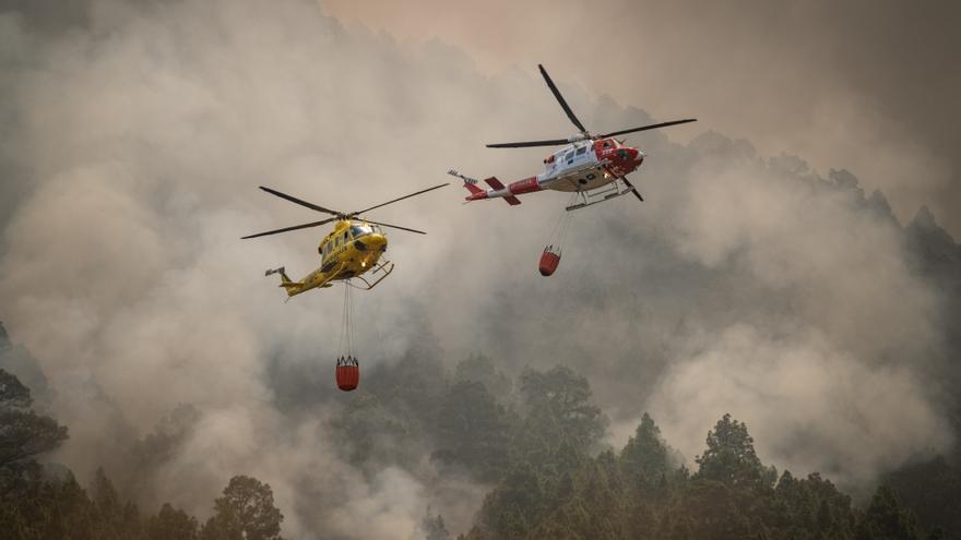 Evolución del incendio en Tenerife