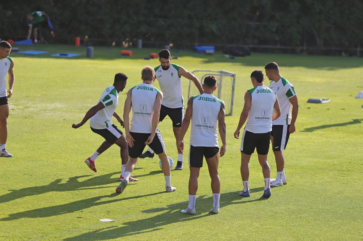 La última sesión del Córdoba CF antes del 'stage', en imágenes