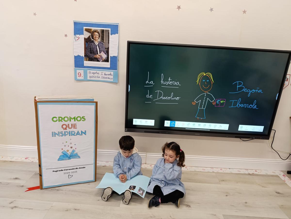 Conociendo a Begoña Ibarrola con "Cromos que inspiran"