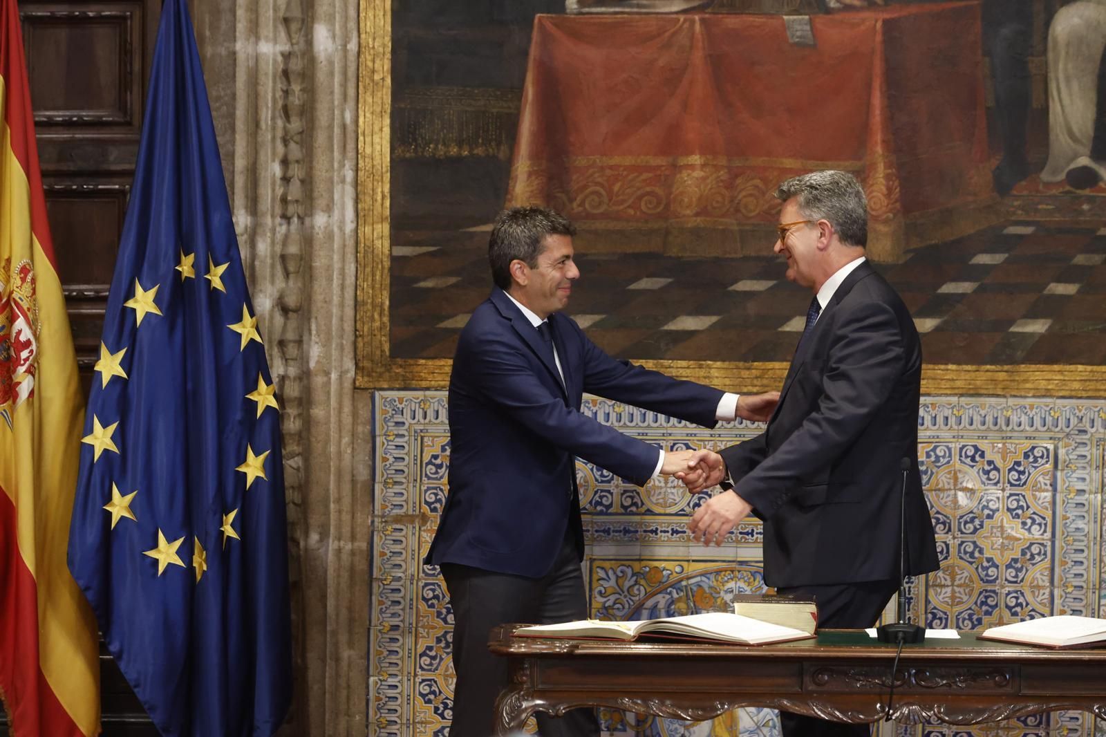 Toma de posesión de los nuevos consellers de Mazón