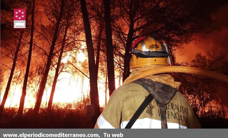 Incendio en Serra d'Espadà 25/7