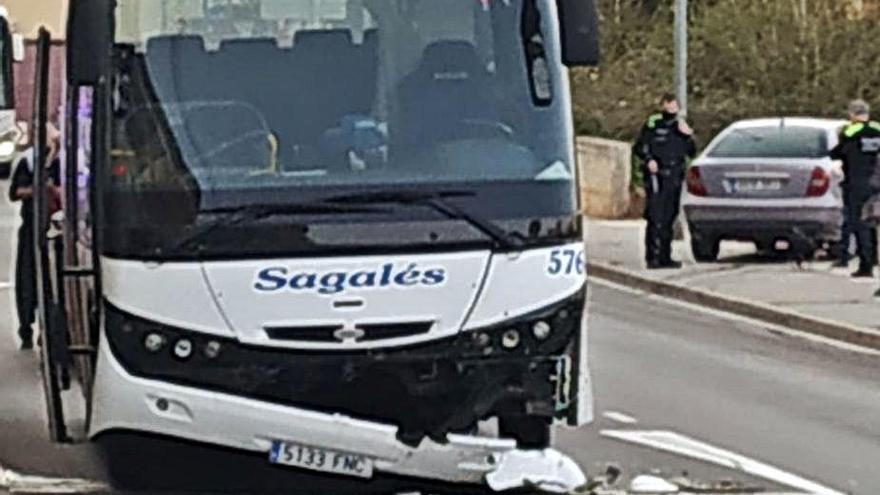 L&#039;autocar era a la carretera del Pont de Vilomara