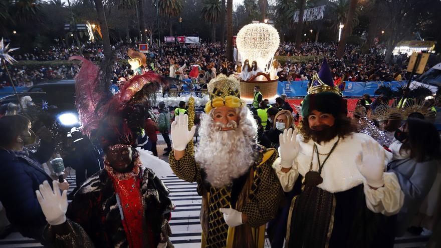 Los Reyes Magos llegan a los distritos de Málaga