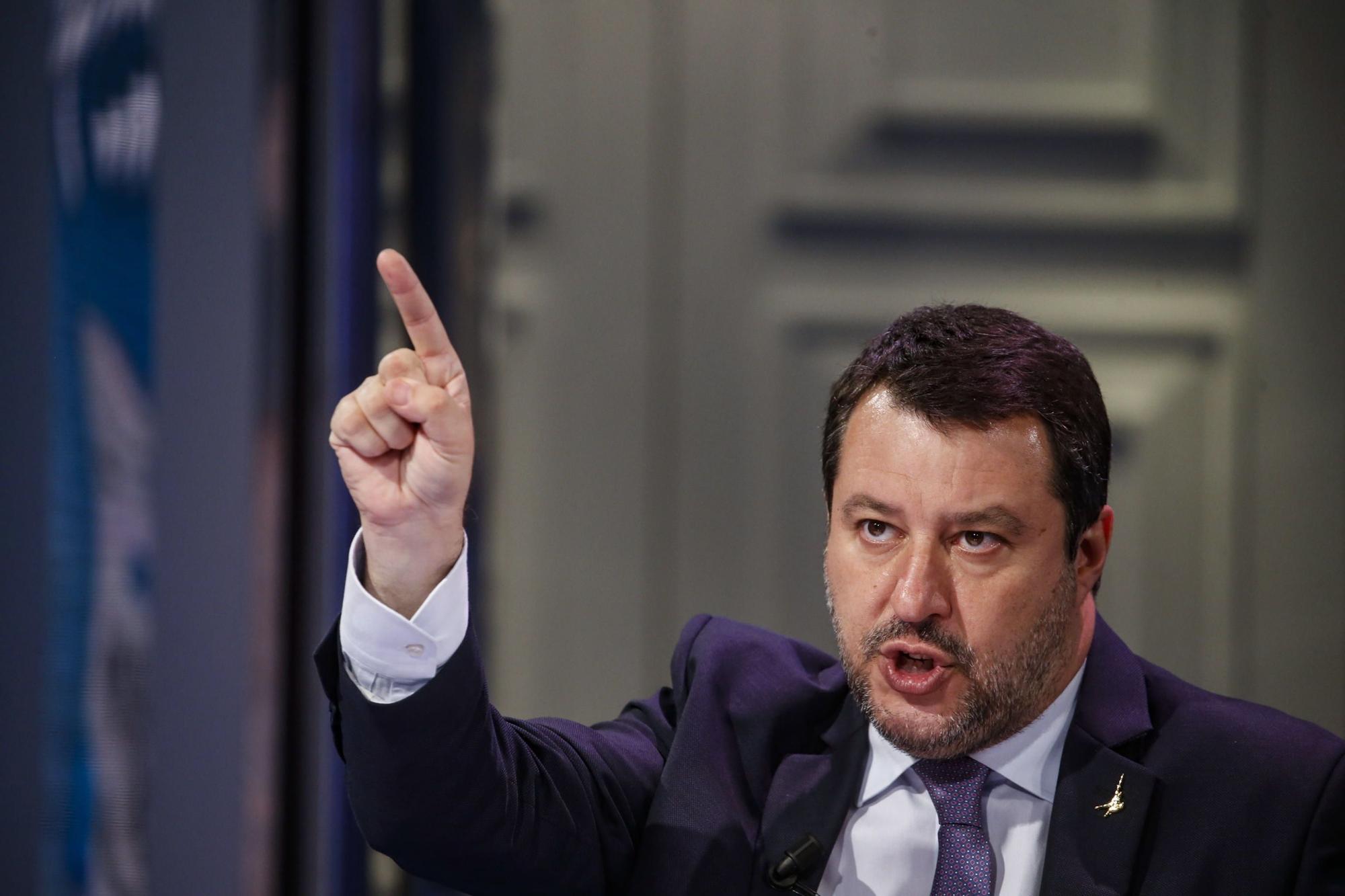 El líder ultraderechista Matteo Salvini.