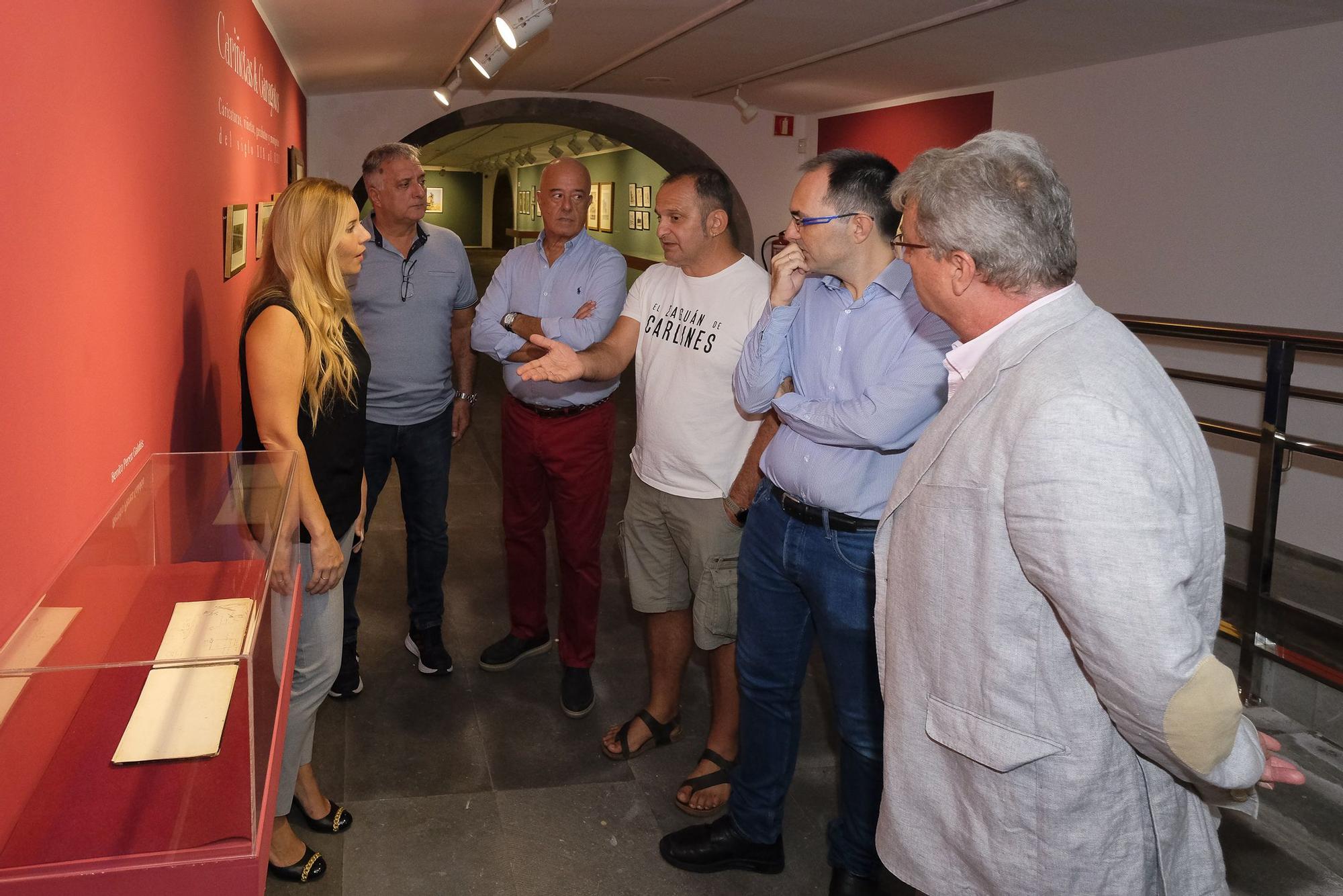 Exposición ‘Cariñetas & Gargarotes’ en la sala Manolo Millares-Elvireta Escobio del Cicca