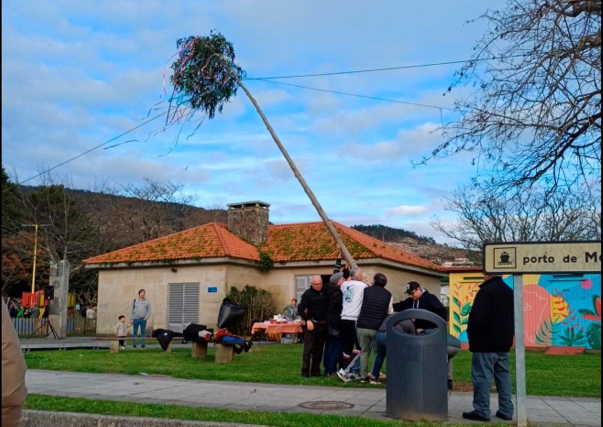 La "Posta do Pau" del año pasado en Samertolaméu.