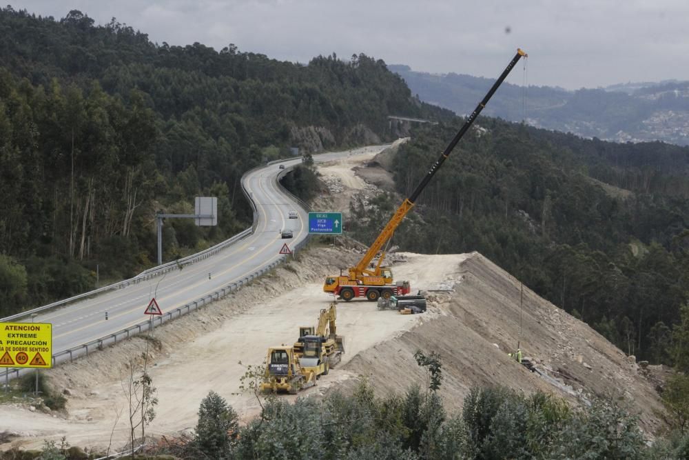 El Corredor do Morrazo registrará un nuevo corte de tráfico