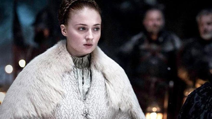 Sophie Turner es Sansa Stark en &#039;Juego de tronos&#039;.