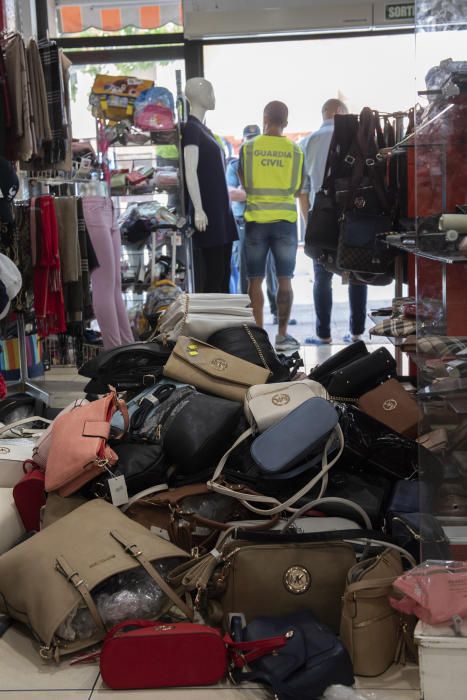 Operació de la Guàrdia Civil contra les falsificacions a la Jonquera