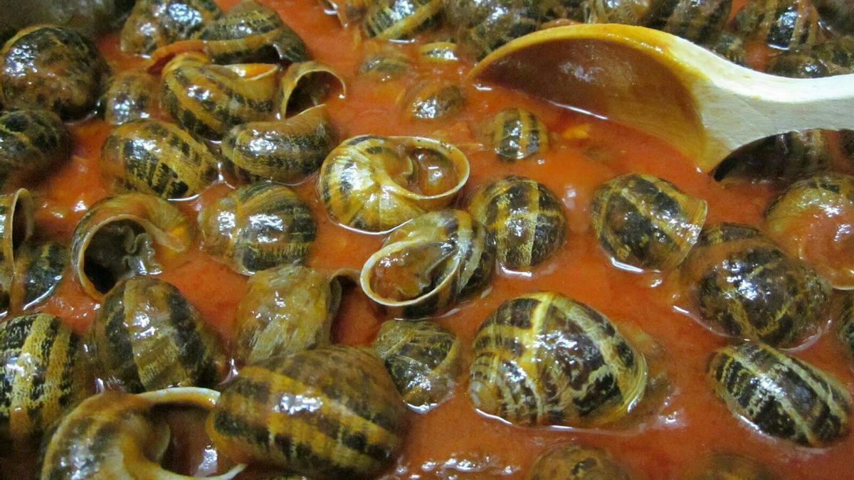 Preparado de caracoles de Caracoles Rosy.