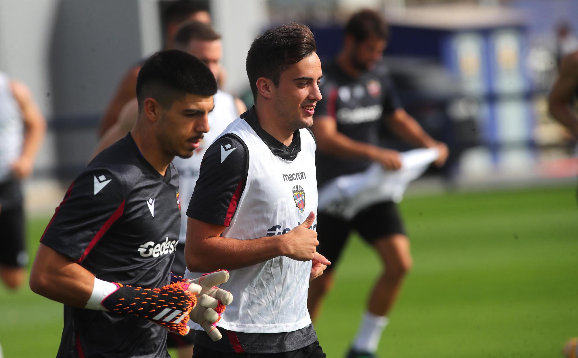 Entrenamiento del Levante UD de hoy